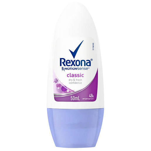 Rexona Antiperspirant Roll On Deodorant Classic 50 ml