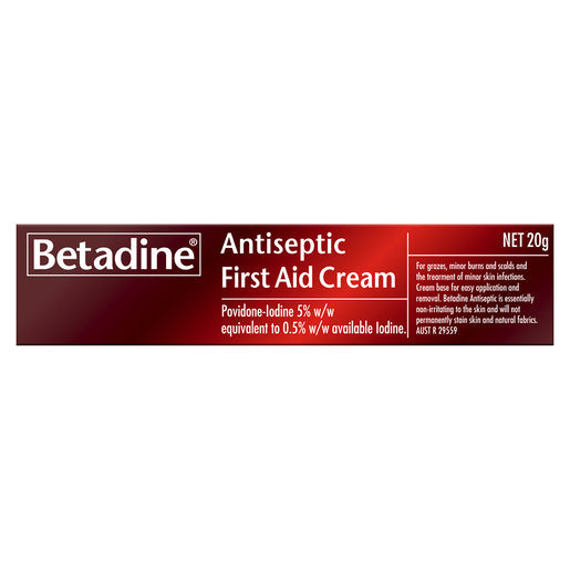 Betadine Antiseptic First Aid Cream 20 g