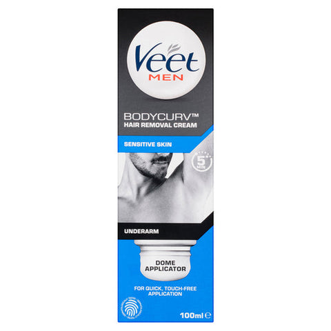Veet Men Bodycurv Dome Applicator Underarm Hair Removal Cream 100 ml