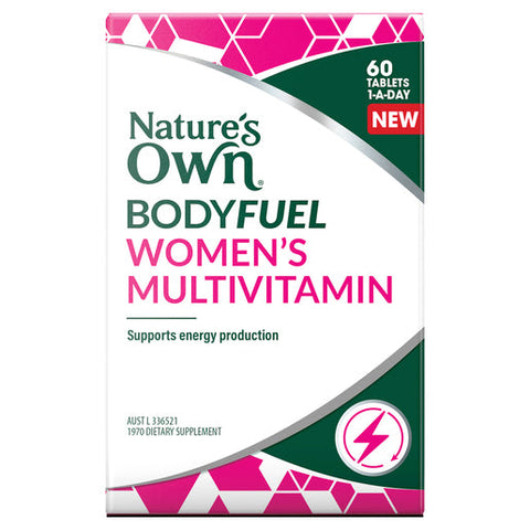 Nature's Own Bodyfuel Women's Multivitamin - Multi Vitamin for Energy 60 tablets