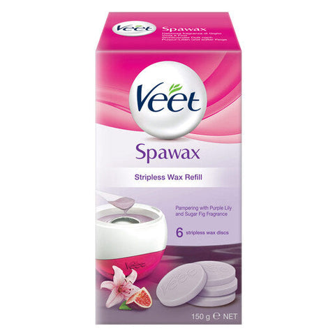 Veet Spawax Stripless Wax Refill Purple Lily & Sugar Fig 150 g