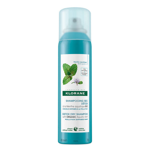 Klorane Detox Dry Shampoo with Aquatic mint 150 ml