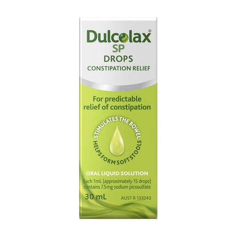 Dulcolax Laxatives Liquid SP Drops for Constipation Relief 30 ml