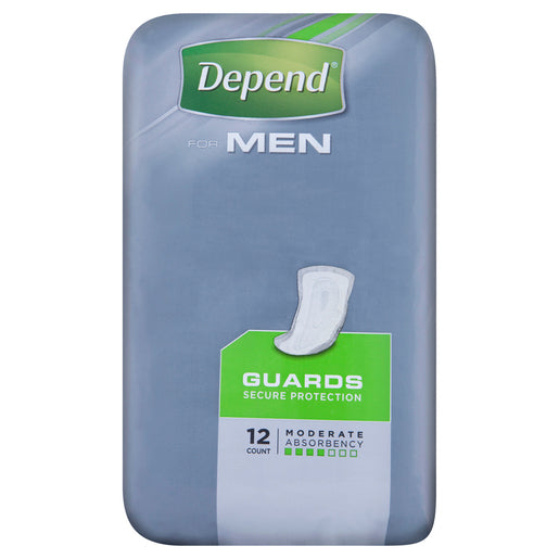 Depend Guards For Men 12 pack