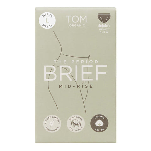 TOM Organic Period Brief - Large 1 pair