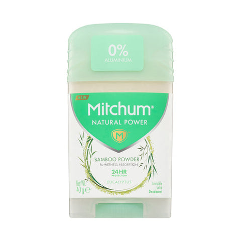 Mitchum Natural Deodorant Stick Eucalyptus 40 g