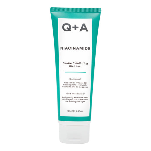Q+A Niacinamide Gentle Exfoliating Cleanser 125 ml