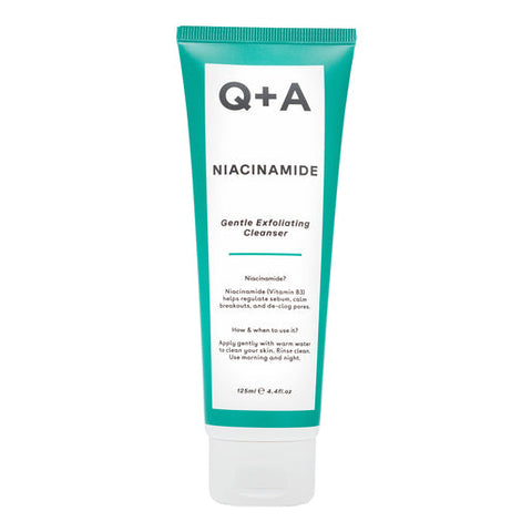 Q+A Niacinamide Gentle Exfoliating Cleanser 125 ml