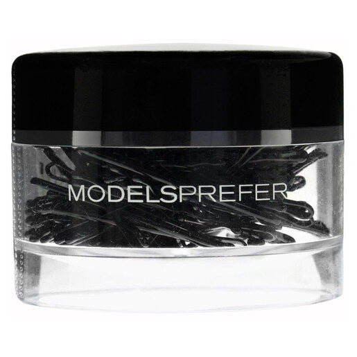 Models Prefer Super Grip Bobby Pins Black 120 pack