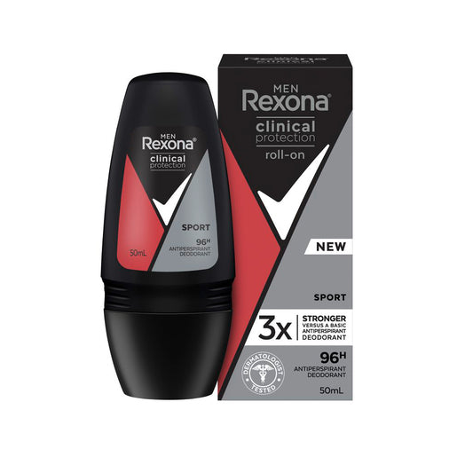 Rexona Men Clinical Protection Antiperspirant Deodorant Roll On Sport 50 ml