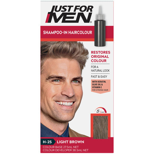 Just For Men Hair Colour Light Brown 66 ml
