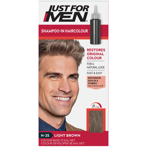 Just For Men Hair Colour Light Brown 66 ml