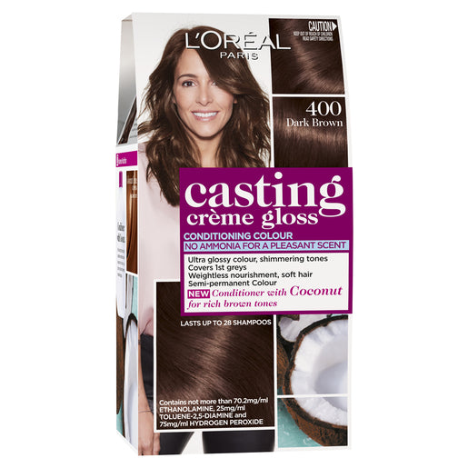 L'Oréal Paris Casting Crème Gloss 400 Dark Brown 1 pack