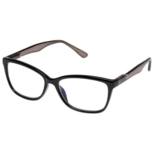 Provence Readers Bugg Black Women's Blue Light +1.50 Reading Glasses 1 pair