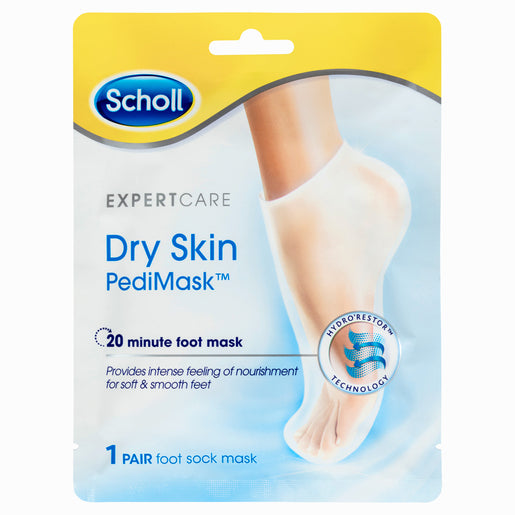 Scholl EXPERTCARE Dry Skin Foot PediMask 1 pair