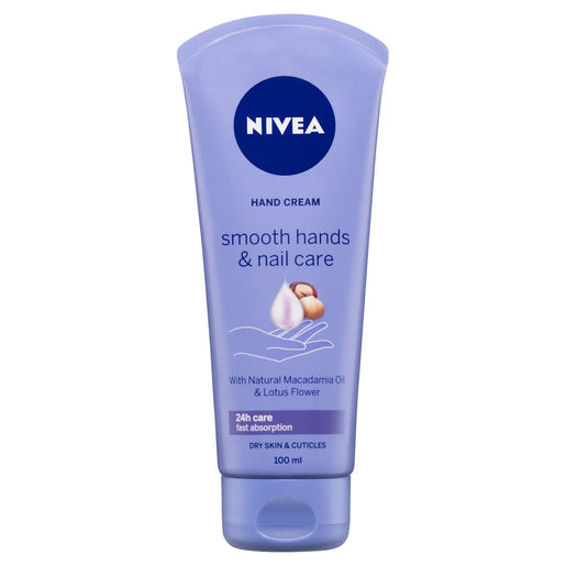 NIVEA Smooth Hands & Nail Care 100 ml