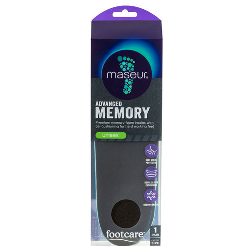 Footcare Advanced Memory Insole 1 pair