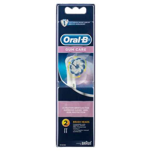 Oral-B Gum Care Replacement Electric Toothbrush Heads 2 pack