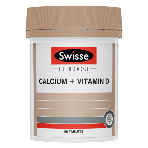 Swisse Ultiboost Calcium + Vitamin D 90 tablets