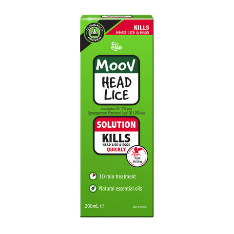 Ego Moov Head Lice Solution 200 ml