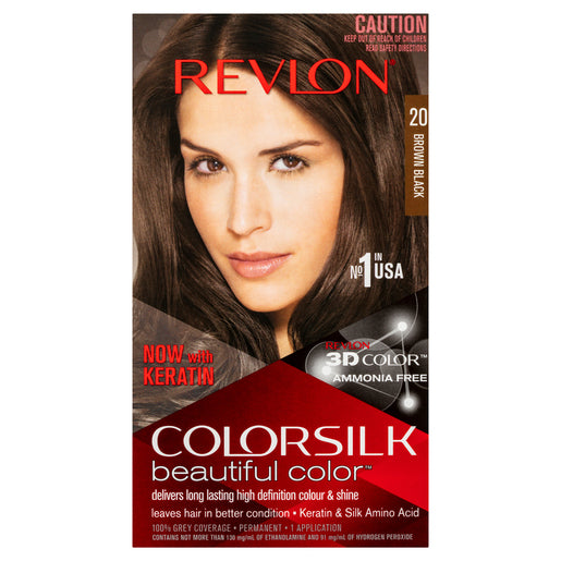 Revlon Colorsilk 20 Brown Black 130 ml