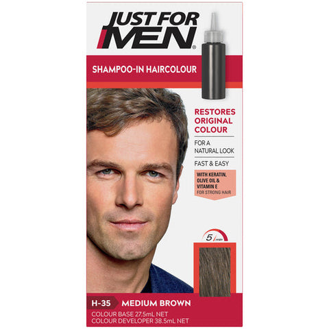 Just For Men Hair Colour Medium Brown 66 ml