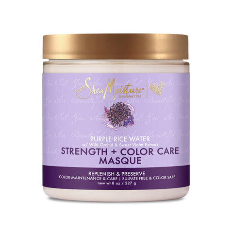 SheaMoisture Purple Rice Water Strength + Color Care Masque 227 g