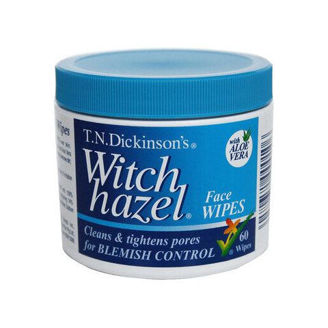 T.N.Dickinson's Witch Hazel Face Wipes 60 wipes