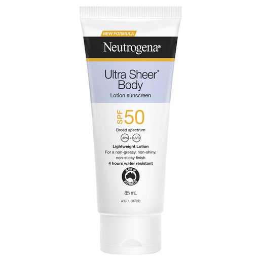 Neutrogena® Ultra Sheer Sunscreen Lotion SPF 50+ 85 ml