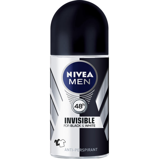 NIVEA Men Antiperspirant Roll-On Deodorant Invisible 50 ml