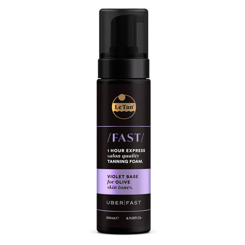 Le Tan Uber Fast Self Tanning Foam - Violet Base 200 ml