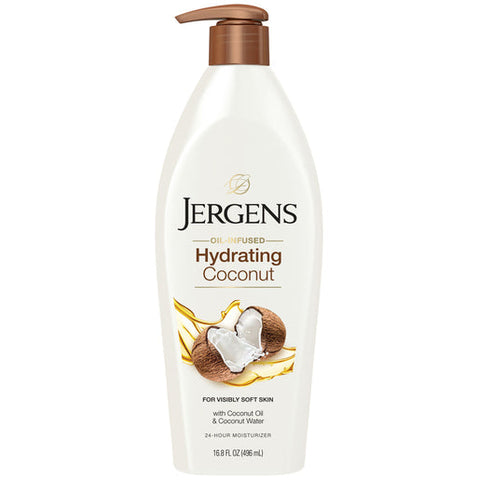 Jergens Oil Infused Hydrating Coconut Moisturiser 496 ml