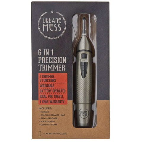 URBANE MESS 6 In 1 Precision Trimmer 1 ea