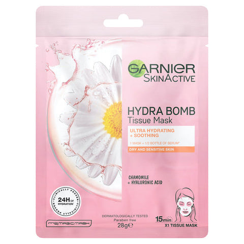 Garnier SkinActive Hydra Bomb Tissue Face Mask Chamomile 1 ea