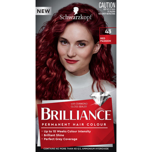 Schwarzkopf Brilliance 43 Red Passion 1 kit