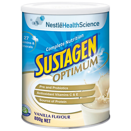 Sustagen Optimum Vanilla Flavour 800 g