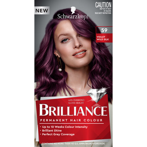 Schwarzkopf Brilliance 59 Violet Wild Silk 1 kit