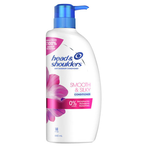 Head & Shoulders Smooth & Silky Anti Dandruff Conditioner 660 ml