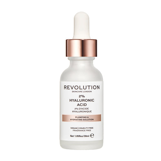 Revolution Skincare 2% Hyaluronic Acid Plumping & Hydrating Solution 30 ml