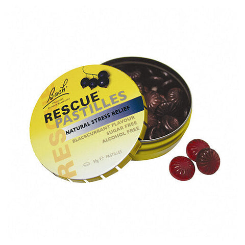 Rescue Pastilles Blackcurrant Flavour 50 g