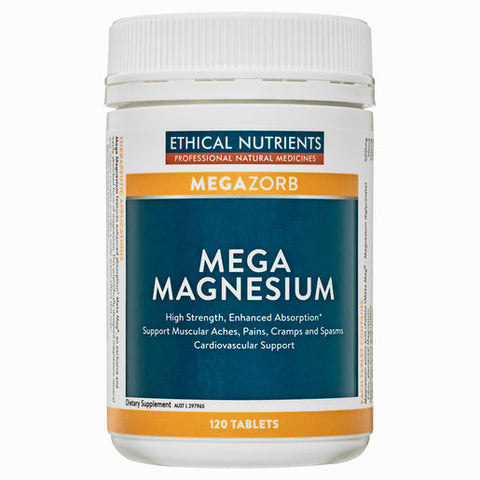 Ethical Nutrients MEGAZORB Mega Magnesium 120 tablets
