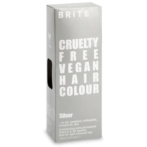 Brite Organix Semi Permanent Hair Colour - Silver 75 ml