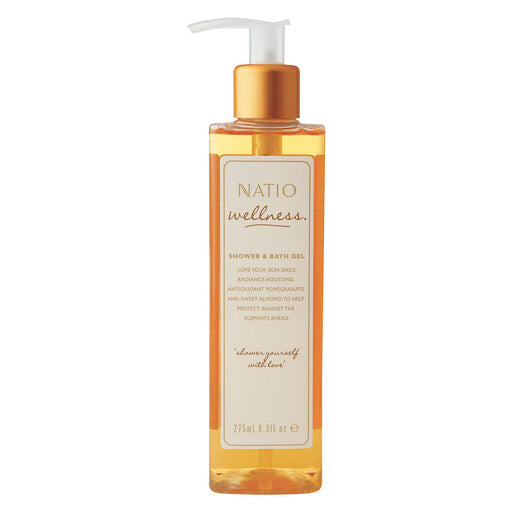 Natio Wellness Shower & Bath Gel 275 ml