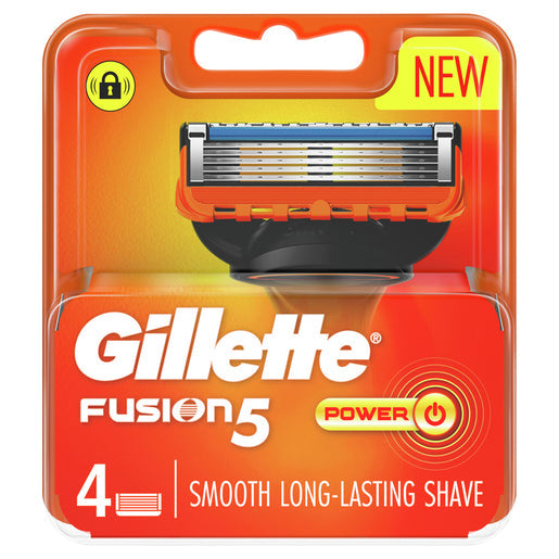 Gillette Fusion Power Razor Blades Refills 4 pack