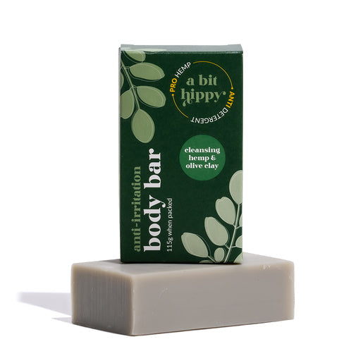 A Bit Hippy Hemp & Olive Body Bar 115 g