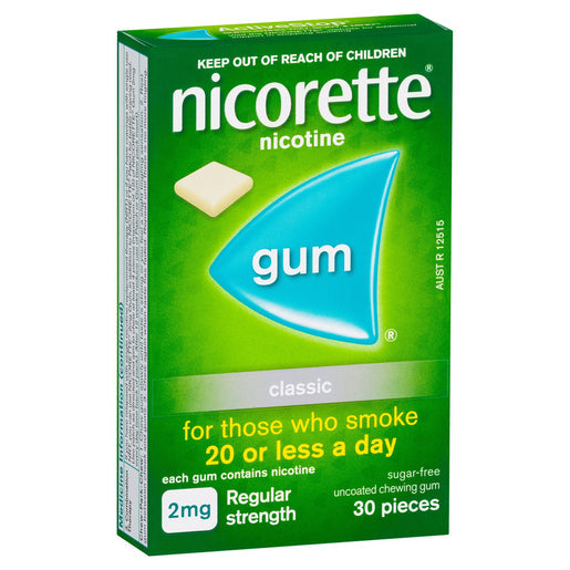NICORETTE® Gum Classic 2mg 30 pack