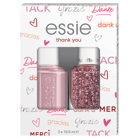 Essie Nail Polish Gift Set Thank You 2 piece