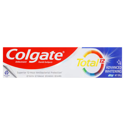 Colgate Total Advanced Whitening Toothpaste 200 g