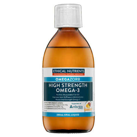 Ethical Nutrients OMEGAZORB High Strength Omega-3 Fruit Punch 280 ml