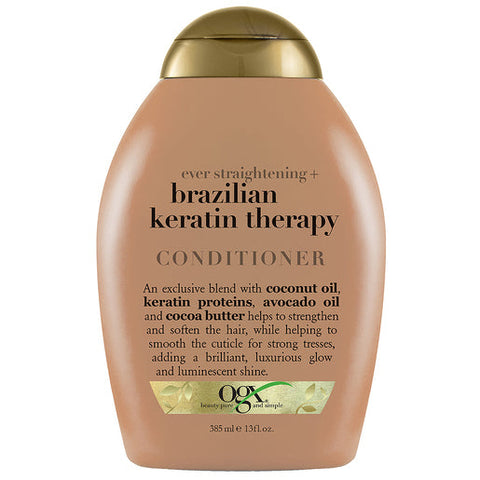 OGX Straightening Brazilian Keratin Therapy Conditioner 385 ml